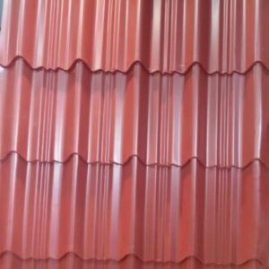 Bricktile Red Glossy Mabati